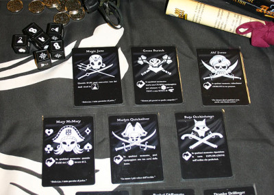 arrr!!! in fiera a Mantova games - carte pirata